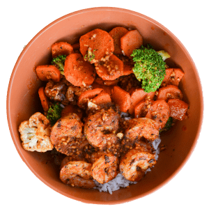 grilled shrimp bowl